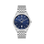 Daniel Klein Premium Silver Stainless Steel Watch for Men DK.1.14144-3