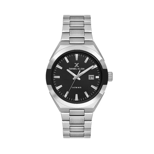 Daniel Klein Premium Silver Stainless Steel Watch for Men DK.1.14145-1 - Daniel Klein Saudi Arabia