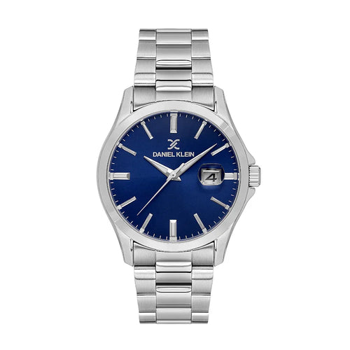 Daniel Klein Premium Silver Stainless Steel Watch for Men DK.1.14146-4 - Daniel Klein Saudi Arabia
