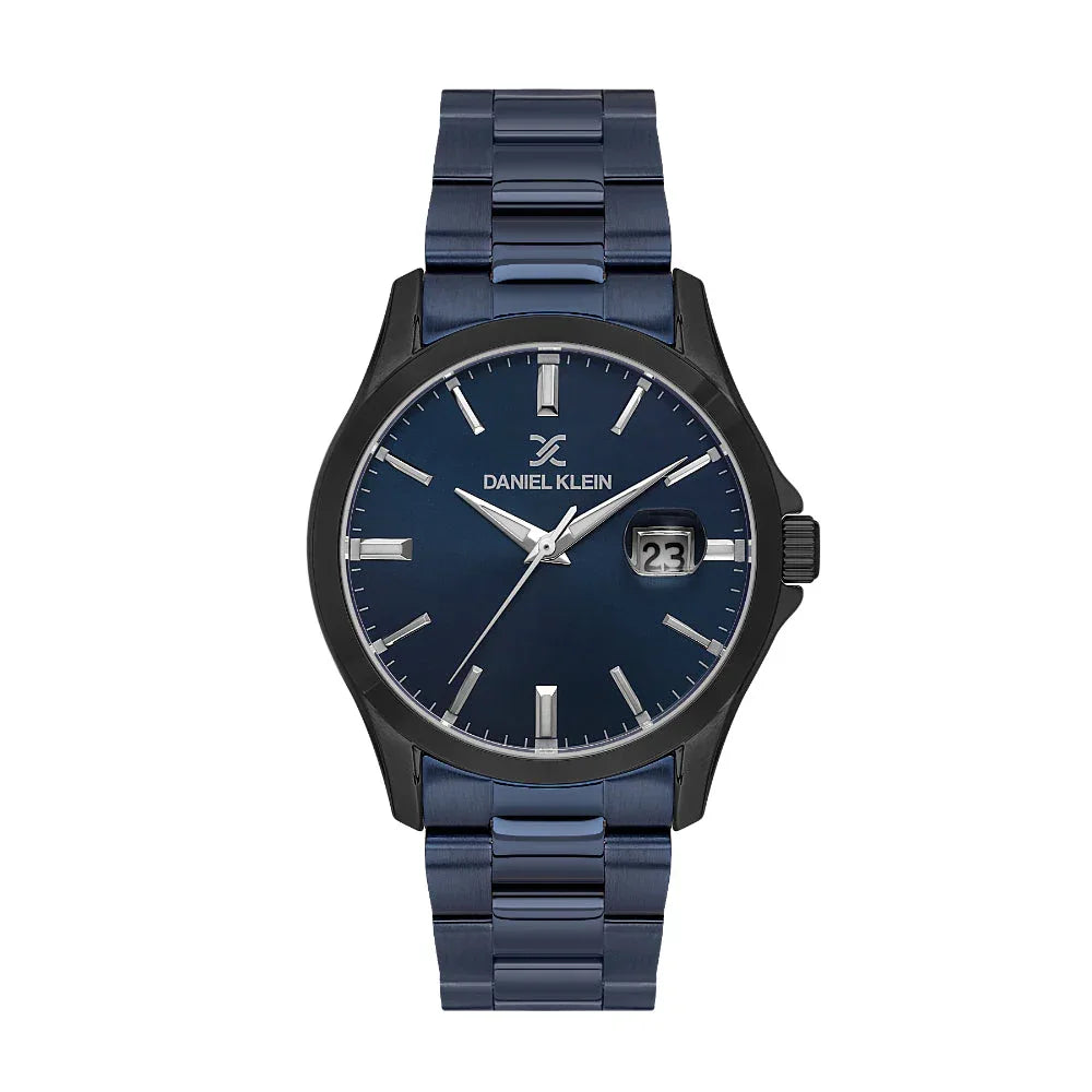 Daniel Klein Premium Blue Stainless Steel Watch for Men DK.1.14146-5 - Daniel Klein Saudi Arabia