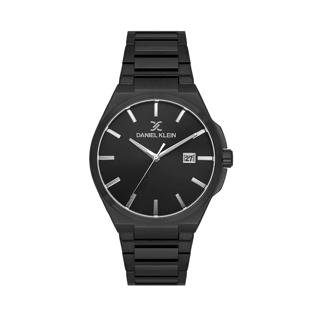 Daniel Klein Premium Black Stainless Steel Watch for Men DK.1.14148-6 - Daniel Klein Saudi Arabia