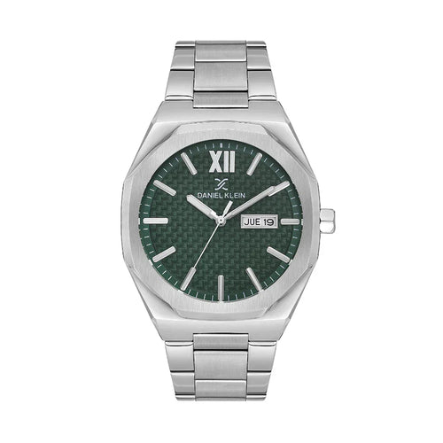 Daniel Klein Premium Silver Stainless Steel Watch for Men DK.1.14149-3 - Daniel Klein Saudi Arabia