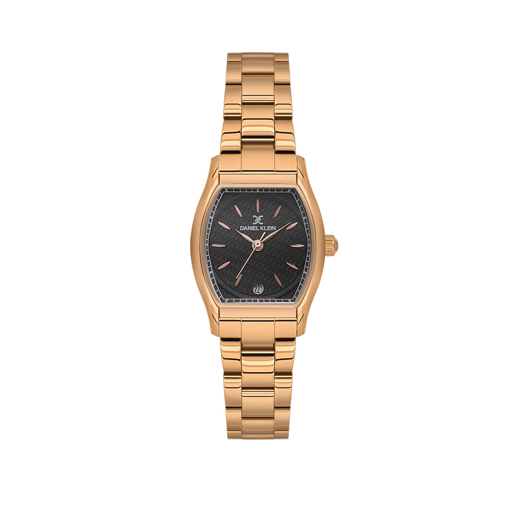 Daniel Klein Premium Rose Gold Stainless Steel Watch for Women DK.1.14151-5