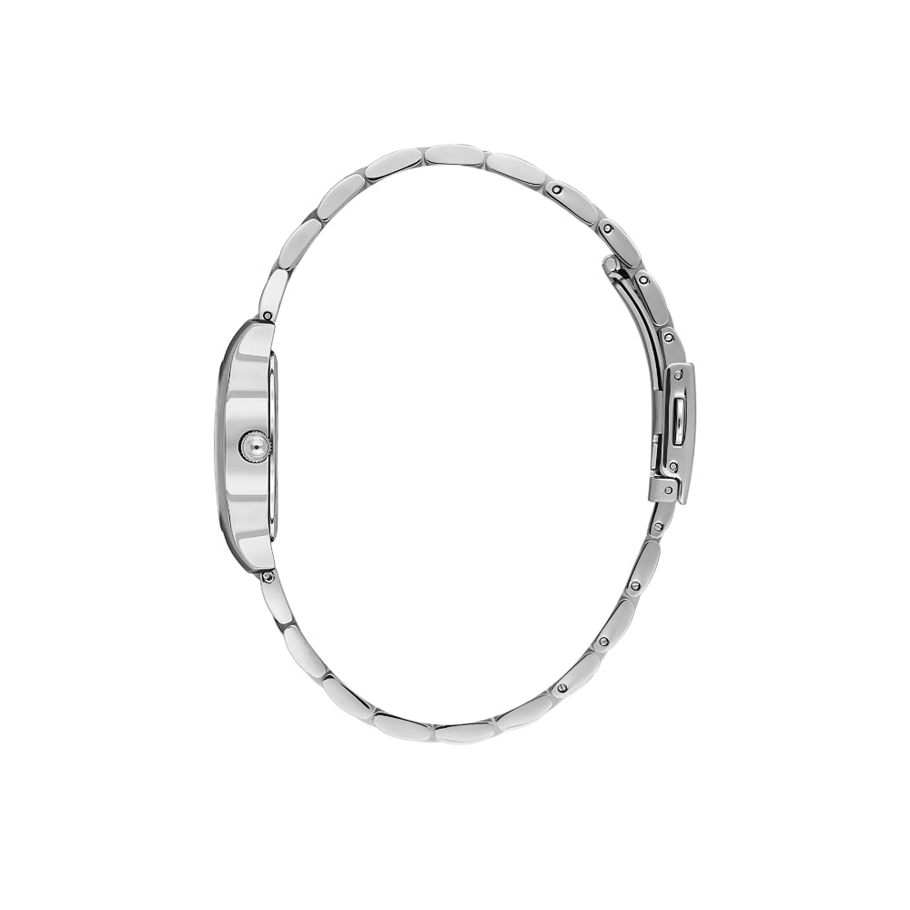 Daniel Klein Premium Silver and Rose Gold Stainless Steel Watch for Women DK.1.14151-6