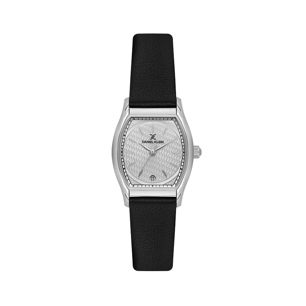 Daniel Klein Premium Black Leather Watch for Women DK.1.14152-1