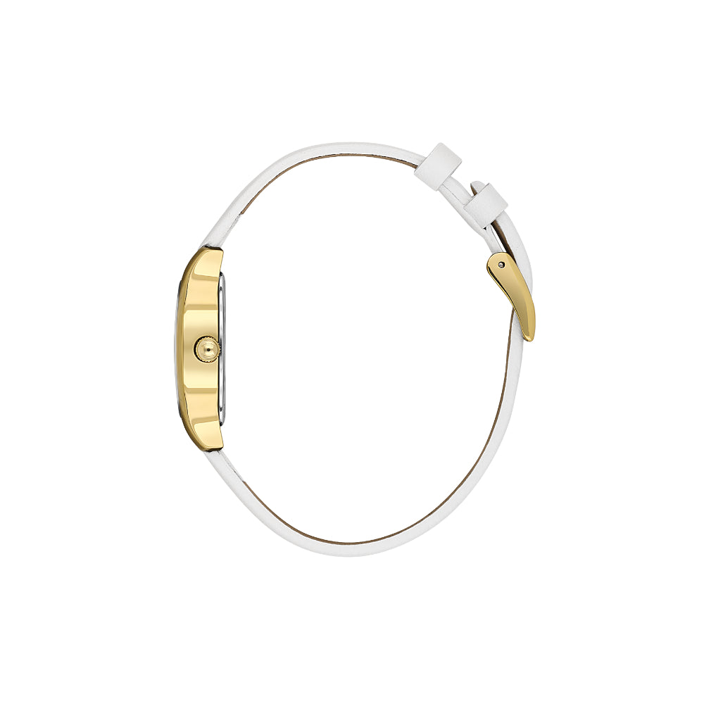 Daniel Klein Premium White Leather Watch for Women DK.1.14152-3