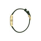 Daniel Klein Premium Dark Green Leather Watch for Women DK.1.14152-4