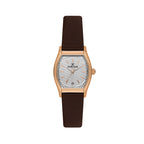 Daniel Klein Premium Brown Leather Watch for Women DK.1.14152-5