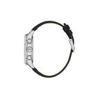 Daniel Klein Exclusive Black Leather Watch for Men DK.1.14209-1