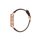 دانيال كلاين ساعة جلد بني داكن للرجال DK.1.14209-5