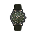 دانيال كلاين ساعة جلد أخضر داكن للرجال DK.1.14209-6