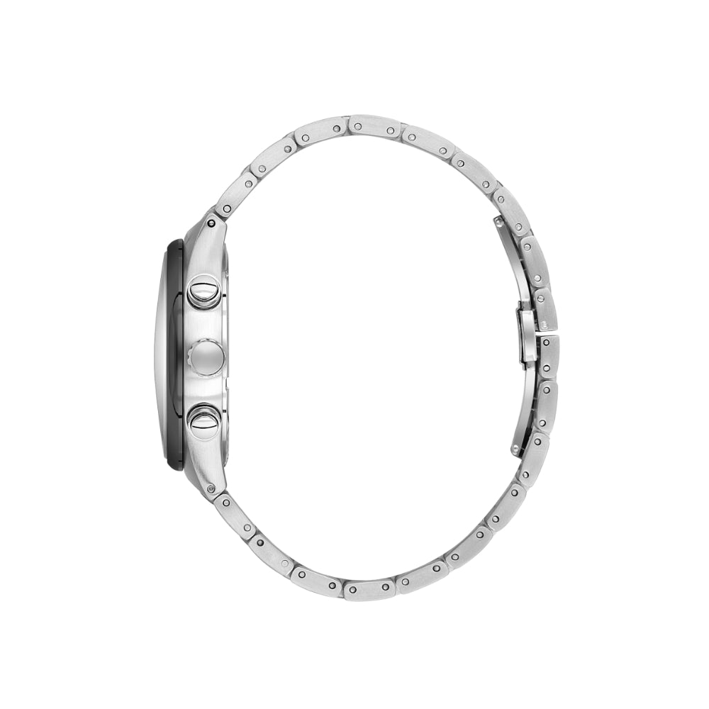 دانيال كلاين ستانلس ستيل فضي وأسود ساعة للرجال DK.1.14210-6