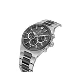 دانيال كلاين ستانلس ستيل فضي وأسود ساعة للرجال DK.1.14210-6