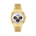 Daniel Klein Exclusive Gold Stainless Steel Watch for Men DK.1.14211-5