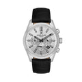 Daniel Klein Exclusive Black Leather Watch for Men DK.1.14212-1