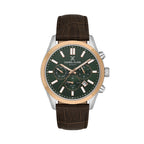 Daniel Klein Exclusive Dark Brown Leather Watch for Men DK.1.14212-4