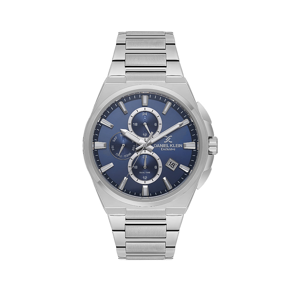 دانيال كلاين ستانلس ستيل فضي ساعة للرجال DK.1.14214-3