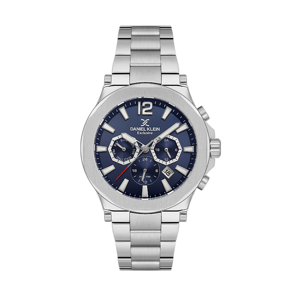 دانيال كلاين ستانلس ستيل فضي ساعة للرجال DK.1.14216-2