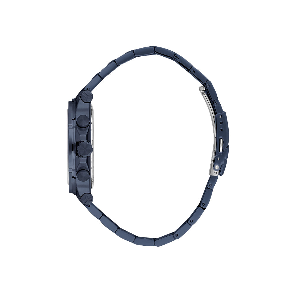 Daniel Klein Exclusive Blue Stainless Steel Watch for Men DK.1.14216-4