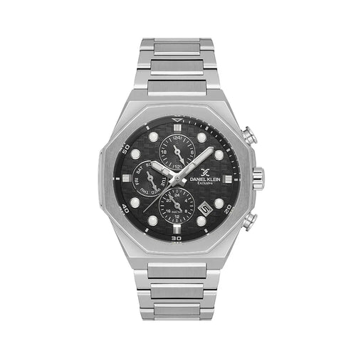 Daniel Klein Exclusive Silver Stainless Steel Watch for Men DK.1.14217-1 - Daniel Klein Saudi Arabia