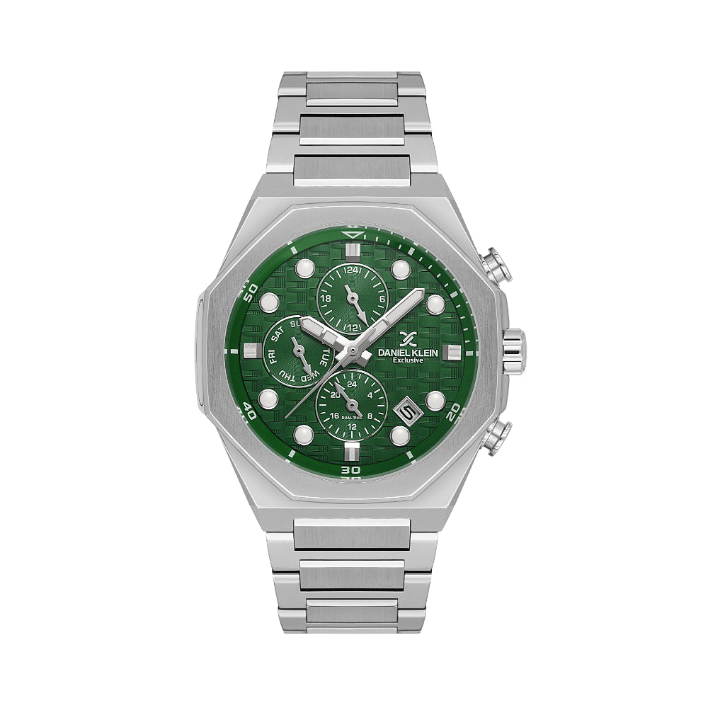 دانيال كلاين ستانلس ستيل فضي ساعة للرجال DK.1.14217-3