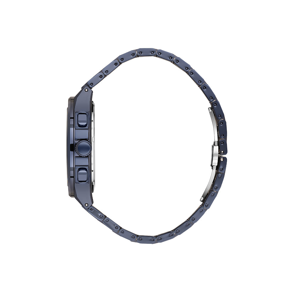 Daniel Klein Exclusive Blue Stainless Steel Watch for Men DK.1.14219-5