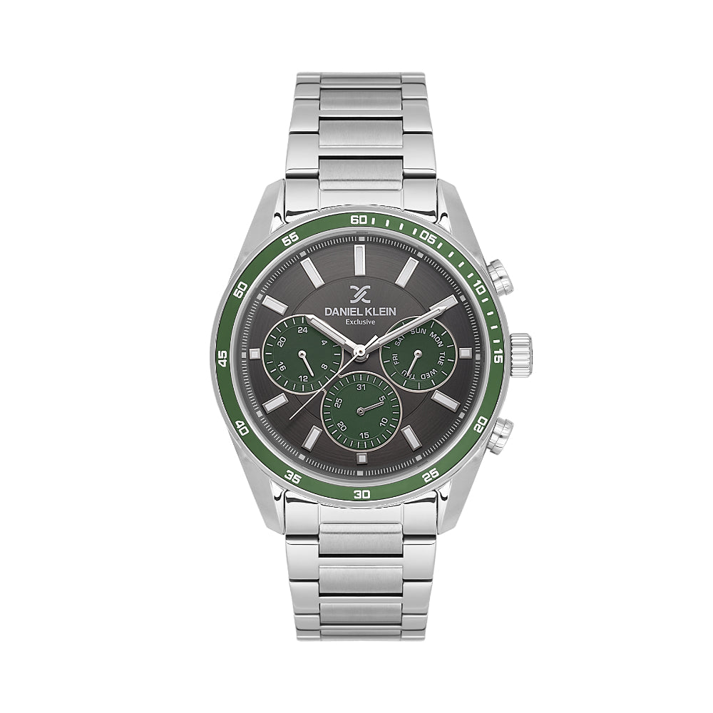 دانيال كلاين ستانلس ستيل فضي ساعة للرجال DK.1.14220-5