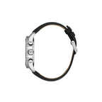 Daniel Klein Exclusive Black Leather Watch for Men DK.1.14221-2