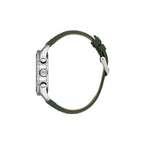 Daniel Klein Exclusive Green Leather Watch for Men DK.1.14221-4 - Daniel Klein Saudi Arabia