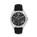 Daniel Klein Exclusive Black Leather Watch for Men DK.1.14223-2