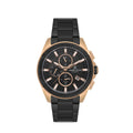 Daniel Klein Exclusive Black Stainless Steel Watch for Men DK.1.14224-5