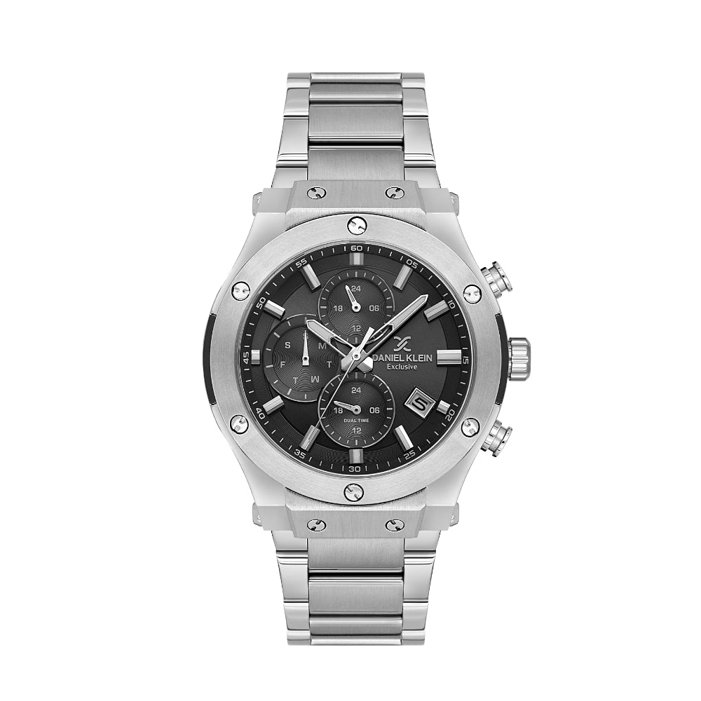 Daniel Klein Stainless Steel Silver Watch for Men DK.1.14227-2
