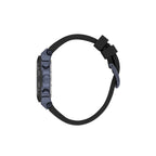 Daniel Klein Exclusive Black Silicone Band Watch for Men DK.1.14228-3