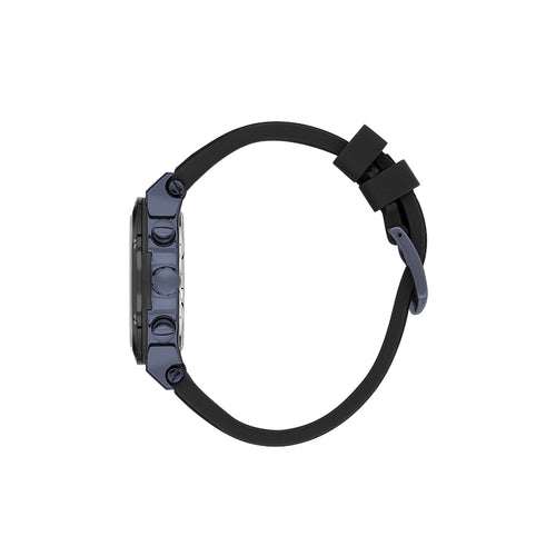 Daniel Klein Exclusive Black Silicone Band Watch for Men DK.1.14228-3