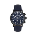 Daniel Klein Exclusive Dark Blue Leather Watch for Men DK.1.14229-4