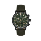 دانيال كلاين ساعة جلد أخضر داكن للرجال DK.1.14229-5
