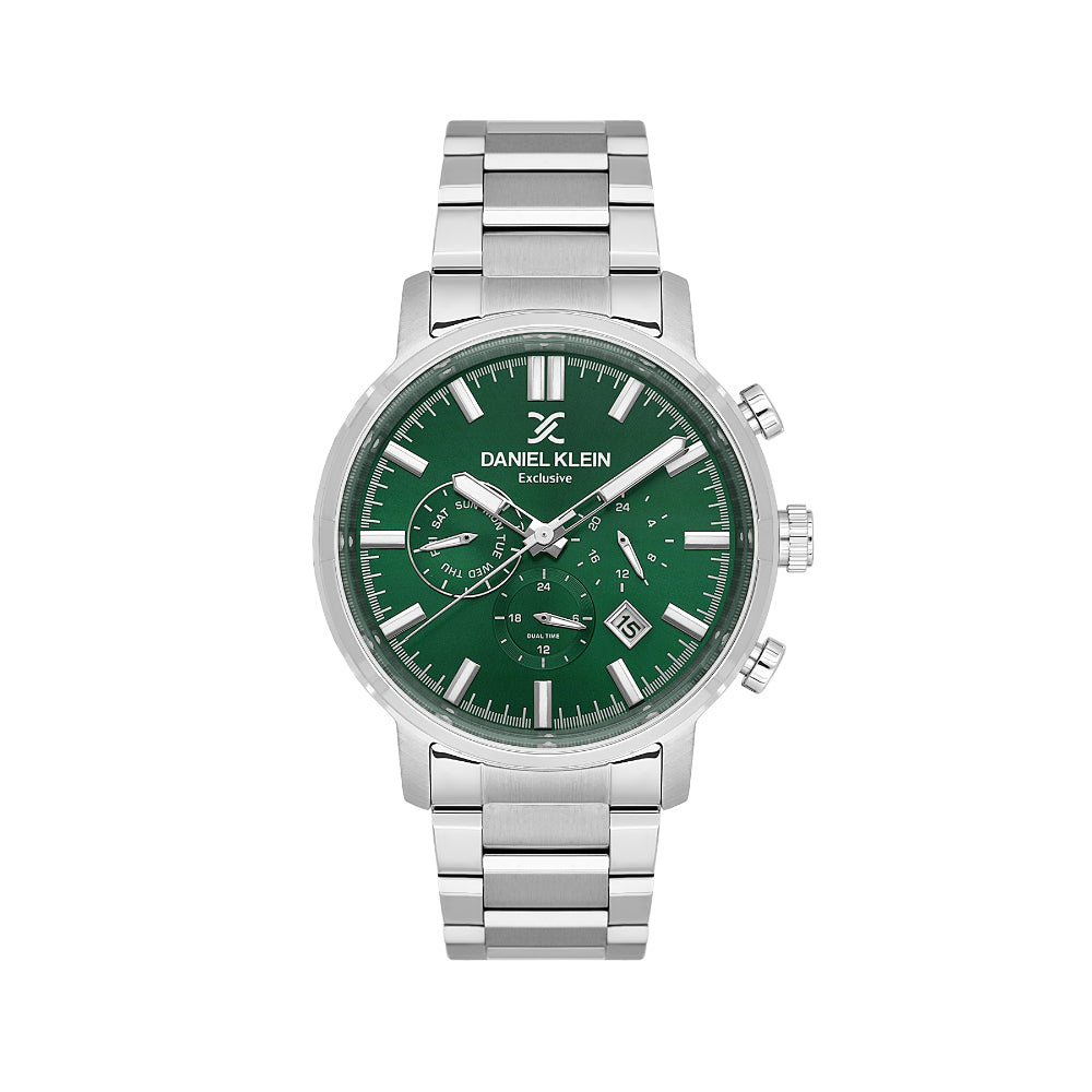 Daniel Klein Stainless Steel Silver Watch for Men DK.1.14230-4