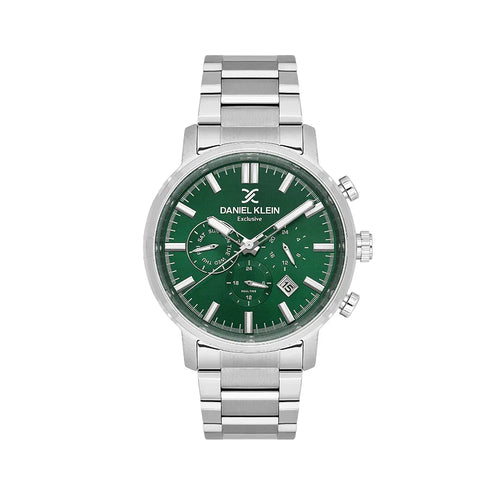 Daniel Klein Exclusive Silver Stainless Steel Watch for Men DK.1.14230-4 - Daniel Klein Saudi Arabia