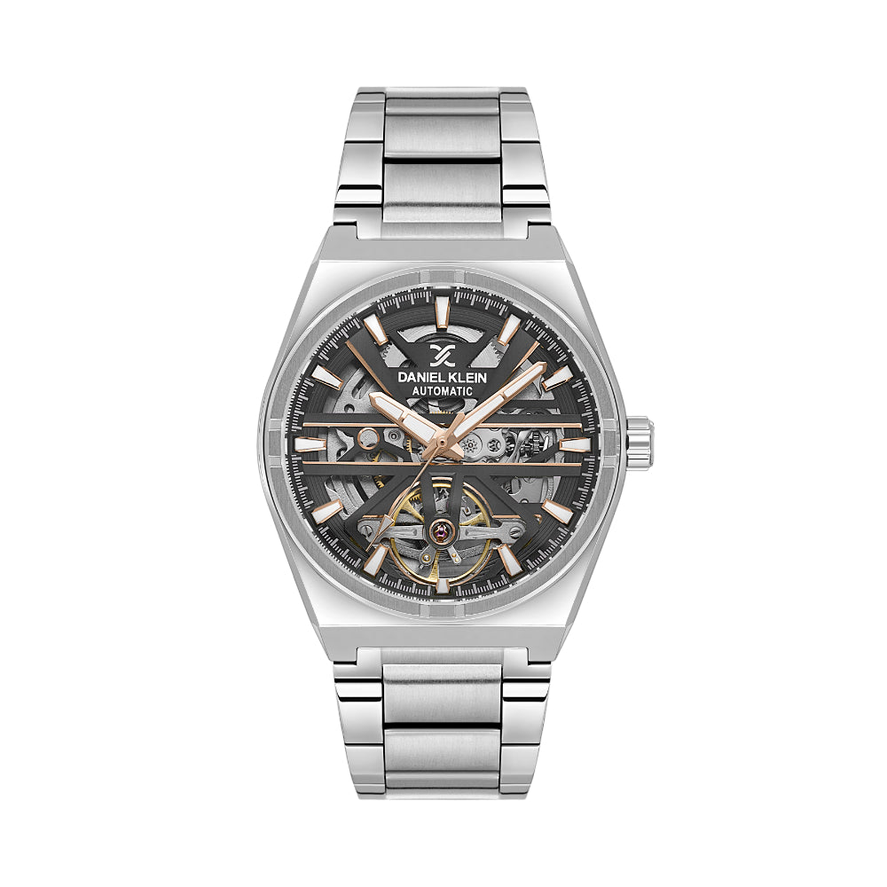 Daniel Klein Stainless Steel Silver Watch for Men DK.1.14268-3