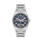 Daniel Klein Skeleton Silver Stainless Steel Watch for Men DK.1.14268-4