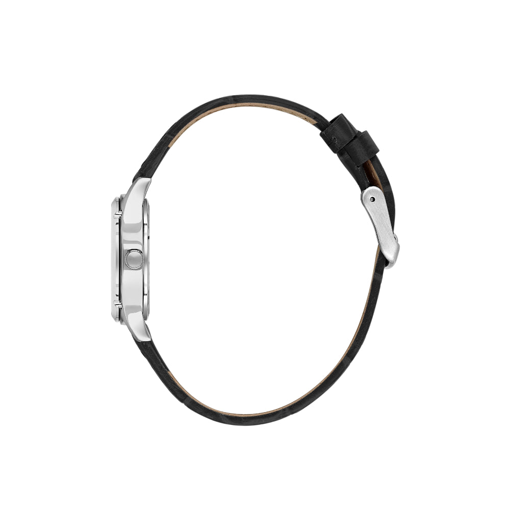 Daniel Klein Premium Black Leather Watch for Women DK.1.14270-1