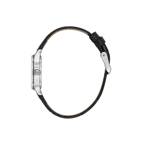 Daniel Klein Premium Black Leather Watch for Women DK.1.14270-1