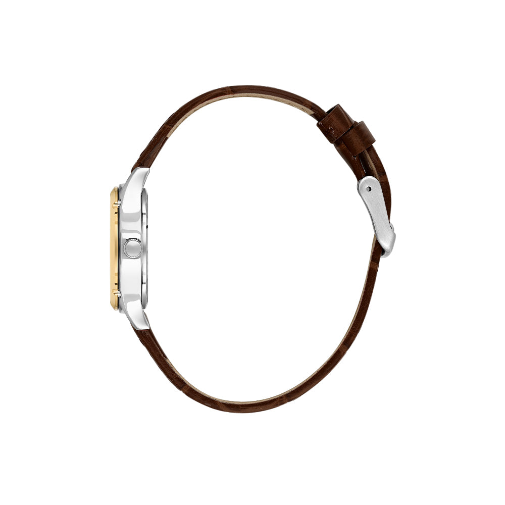 Daniel Klein Premium Dark Brown Leather Watch for Women DK.1.14270-4