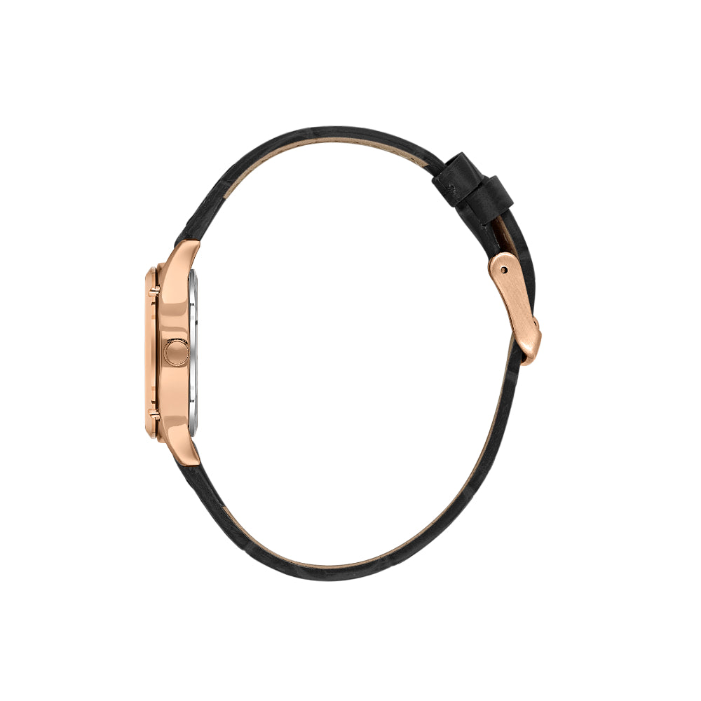 Daniel Klein Premium Dark Brown Leather Watch for Women DK.1.14270-5