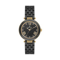 Daniel Klein Premium Black Ceramic Band Watch for Women DK.1.14282-3