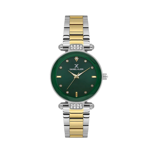 Daniel Klein Premium Silver and Gold Stainless Steel Watch for Women DK.6.14132-4 - Daniel Klein Saudi Arabia