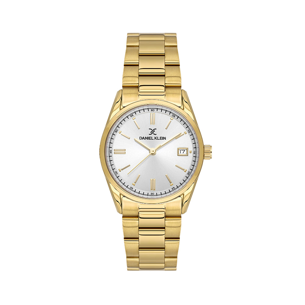 Daniel Klein Stainless Steel Gold Watch for Women DK.6.14133-2