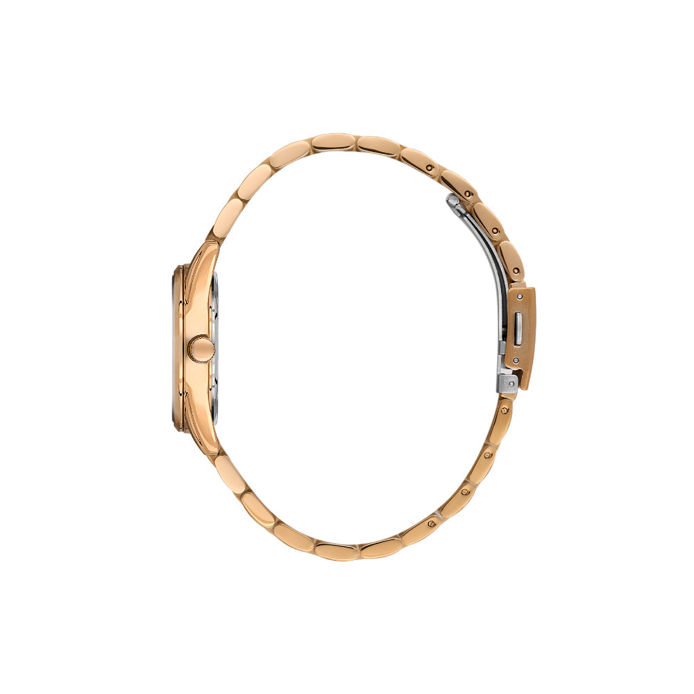 Daniel Klein Stainless Steel Rose Gold Watch for Women DK.6.14133-5