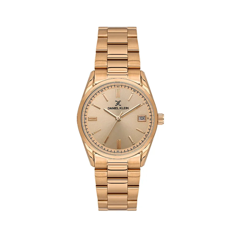 Daniel Klein Premium Rose Gold Stainless Steel Watch for Women DK.6.14133-5 - Daniel Klein Saudi Arabia