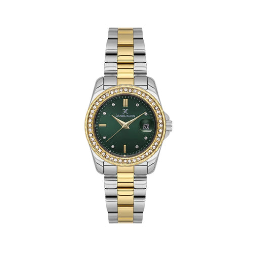 Daniel Klein Premium Silver and Gold Stainless Steel Watch for Women DK.6.14134-4 - Daniel Klein Saudi Arabia